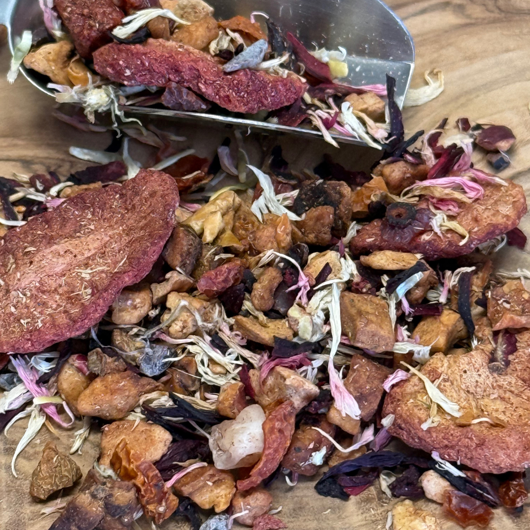 Strawberry and Rose Tea Blends for Spring