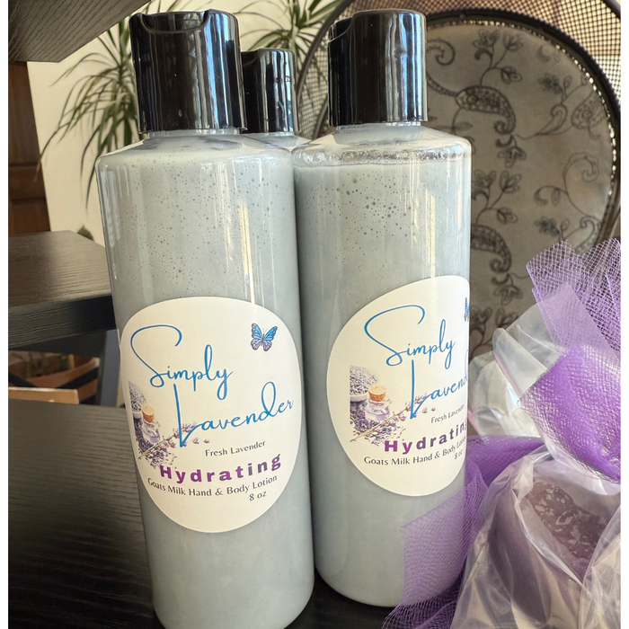 Simply Lavender Hydrating Goats Milk Hand & Body Lotion