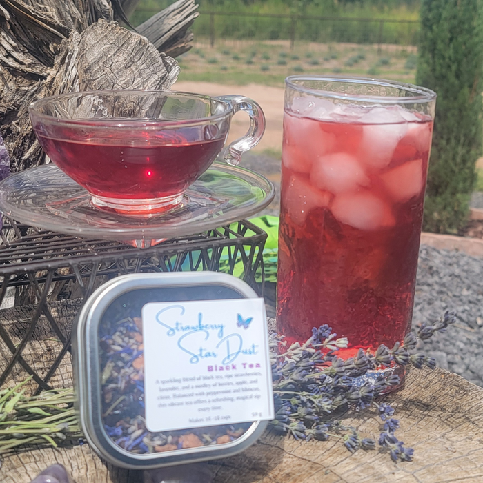 cup of Strawberry Stardust Black Tea