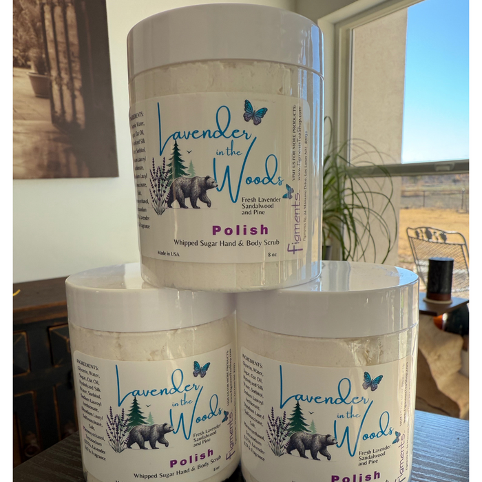 Lavender in the Woods Polish Whipped Sugar Scrub