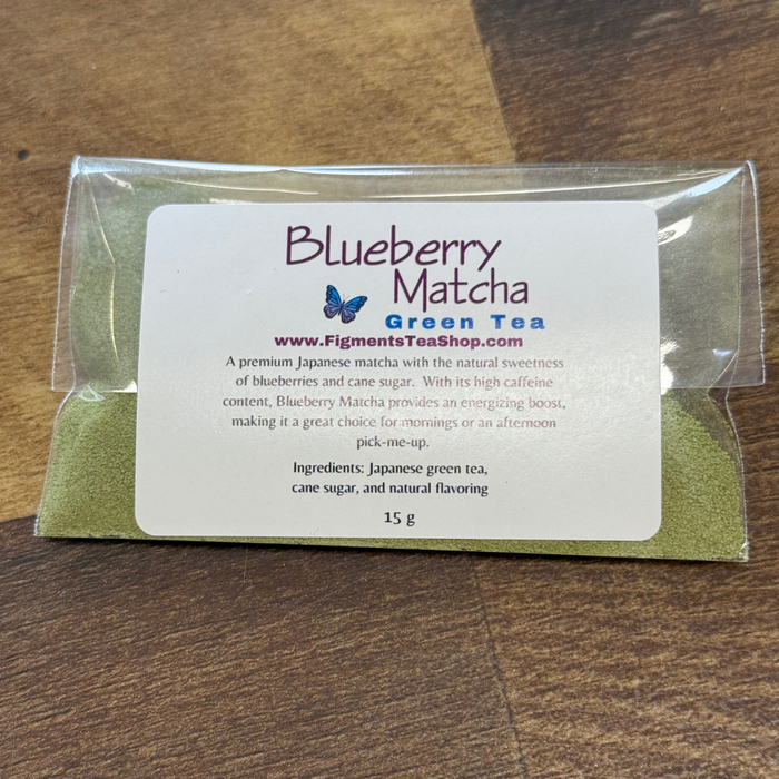 Blueberry Matcha Green Tea