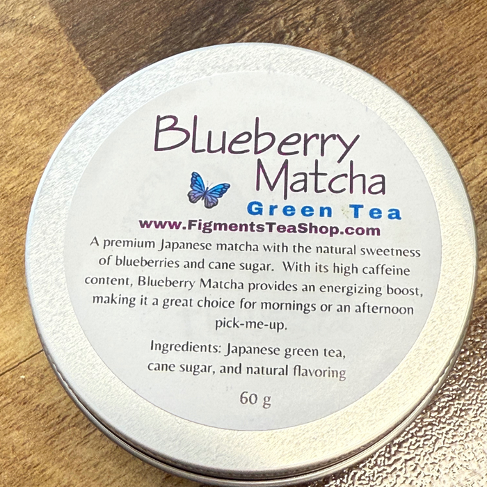Blueberry Matcha Green Tea