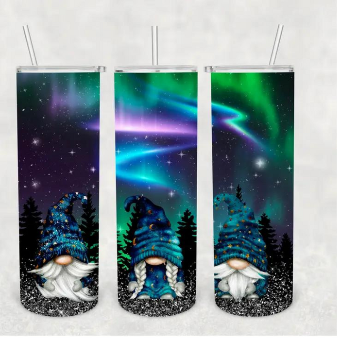 20oz Woodland Gnome Travel Tumbler Mug