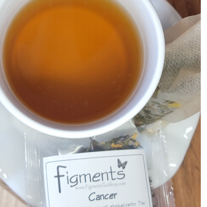 cup of Zodiac - Cancer - Green/White Tea