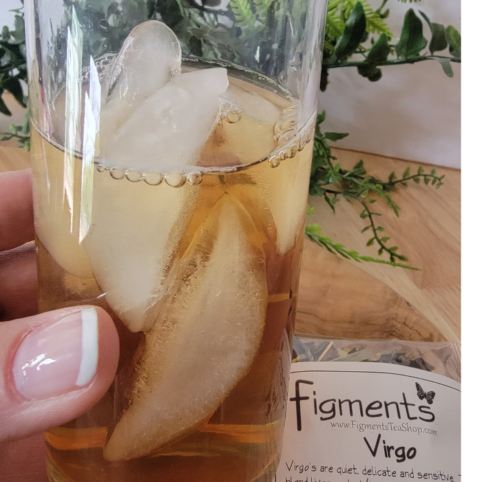 iced Zodiac - Virgo - White/Honeybush Tea