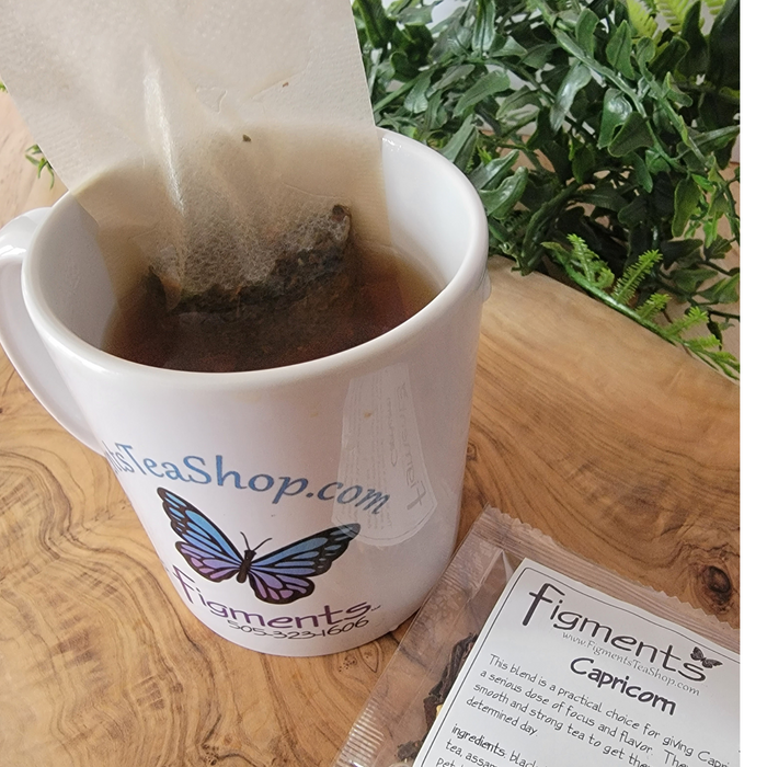 steeping Zodiac - Capricorn - Black/White Tea