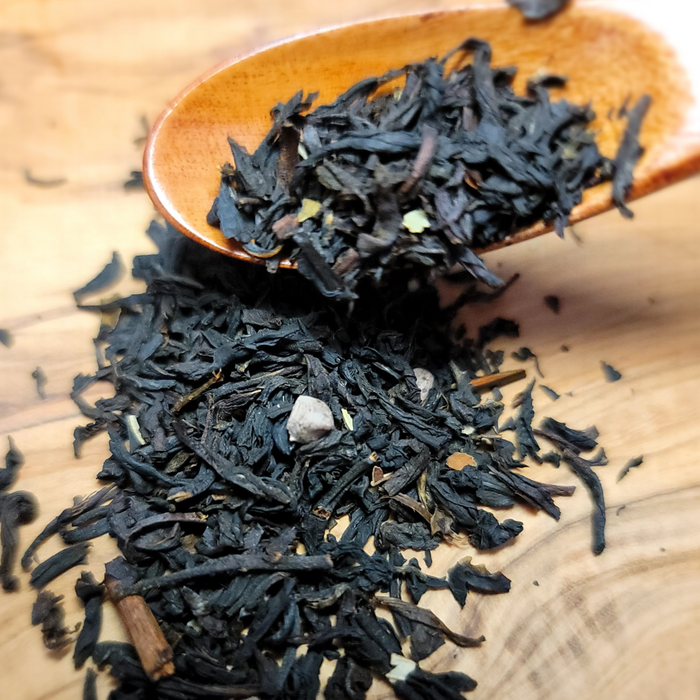 scoop of Chocolate Raspberry Truffle Black Tea