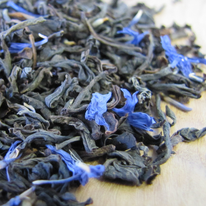 Cream Earl Grey Black Tea up close