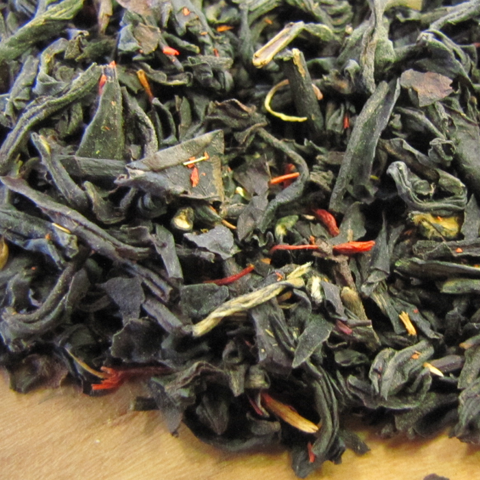 close up Lili'Uokalani Black Tea