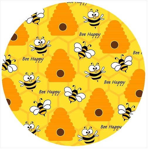 Bee Happy Silicone Jar Opener