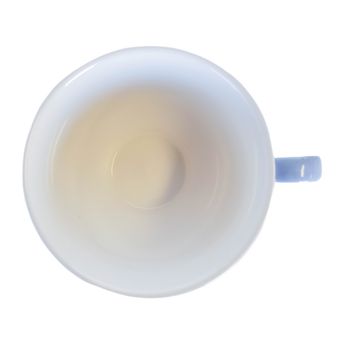 "Tea" Cup Blue  8.5oz