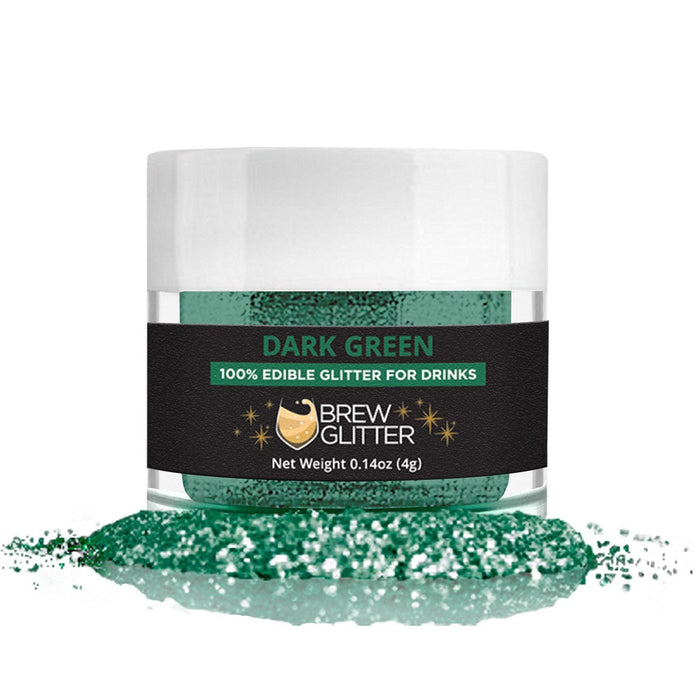 Dark Green Brew Glitter