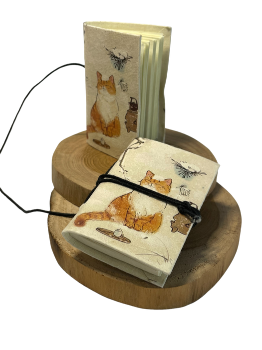 Vintage Mini Notebook Cats