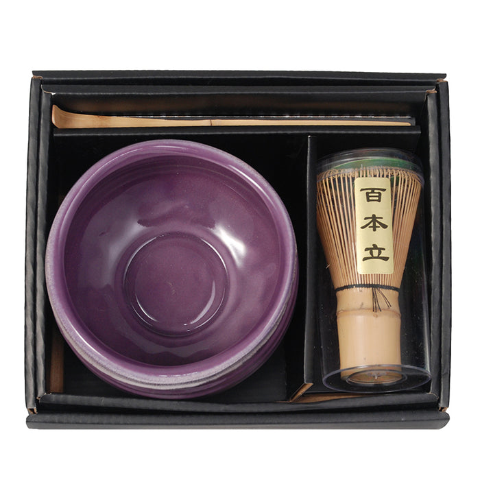 Matcha Bowl Set - Purple