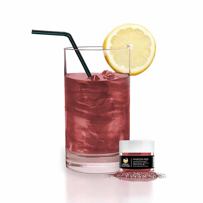 Maroon Brew Glitter