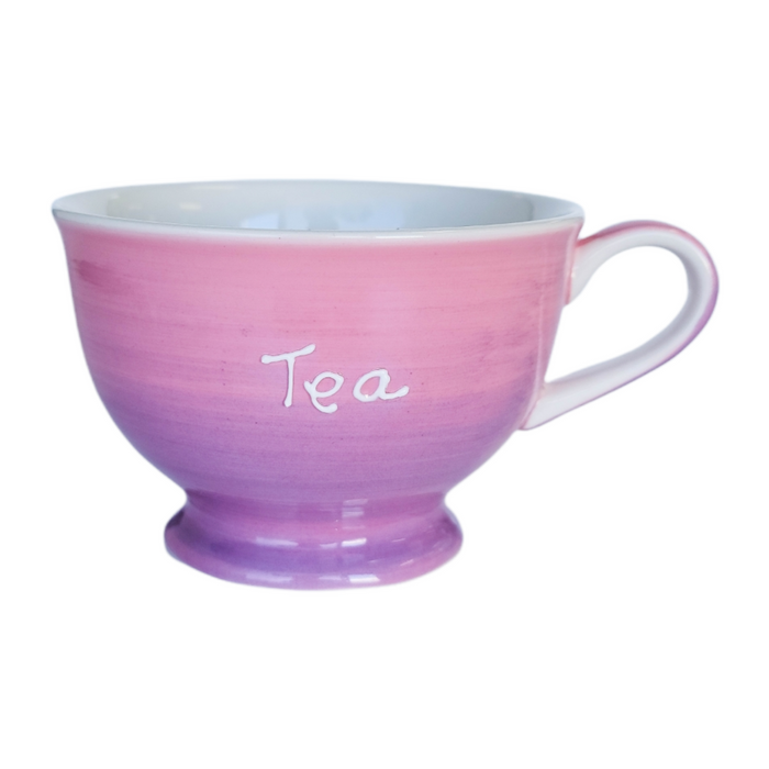 "Tea" Cup Pink 8.5oz