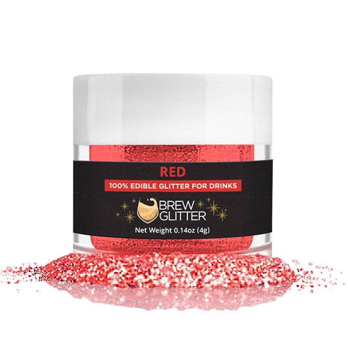 Red Brew Glitter