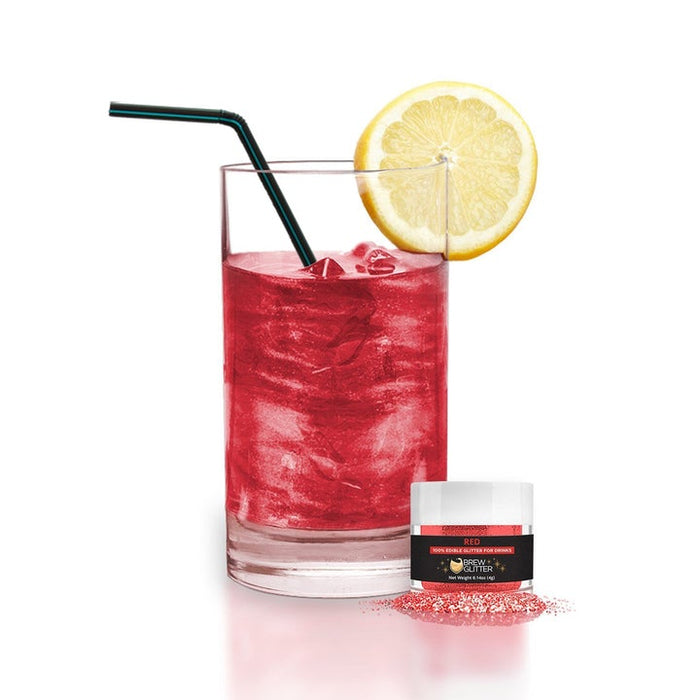 Red Brew Glitter