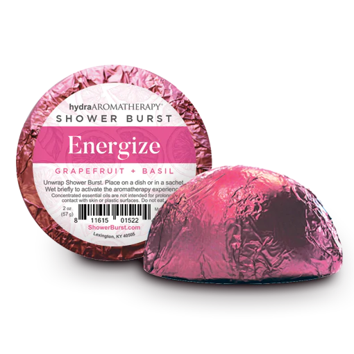 Energize Shower Burst - hydraAromatherapy