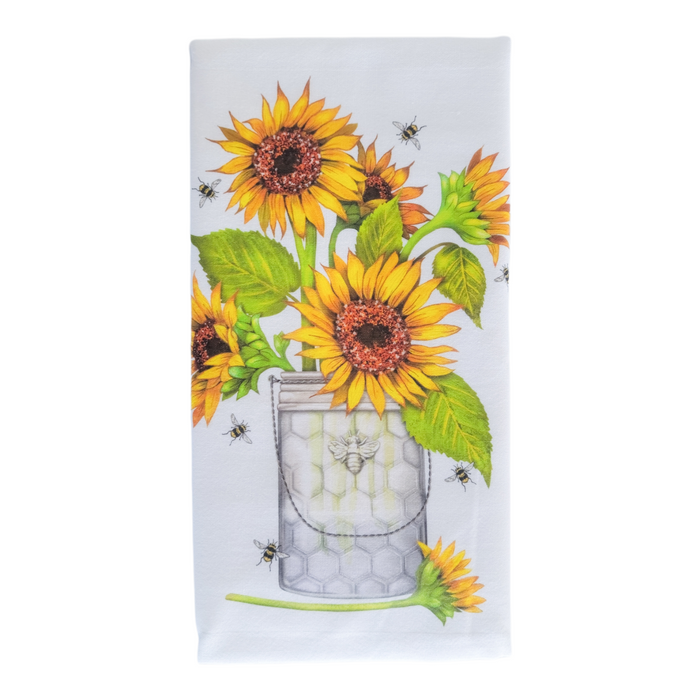 Sunflower & Bees  - Towel