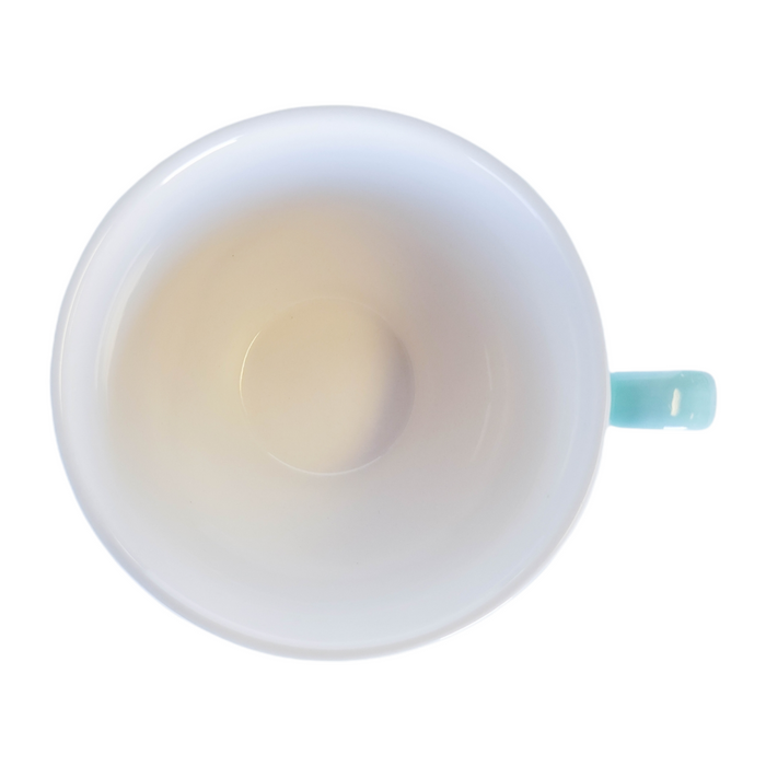 "Tea" Cup Teal 8.5oz
