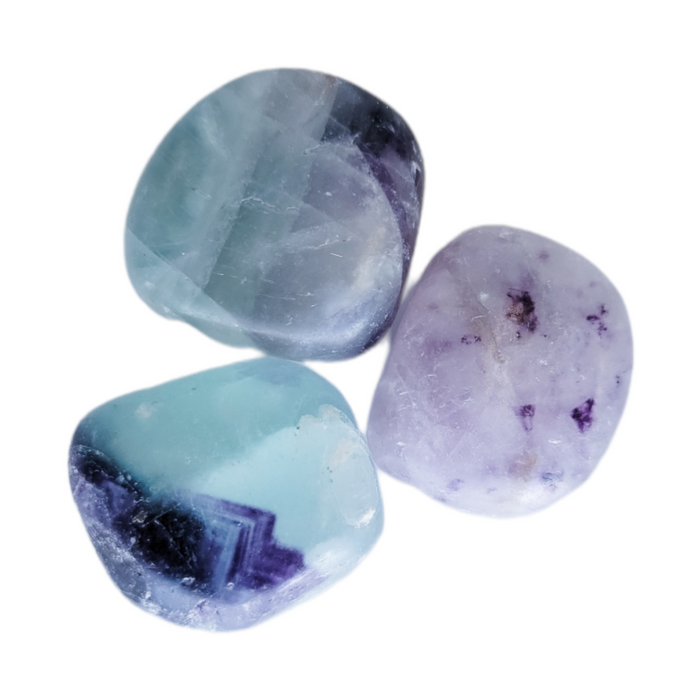 Tumbled Fluorite