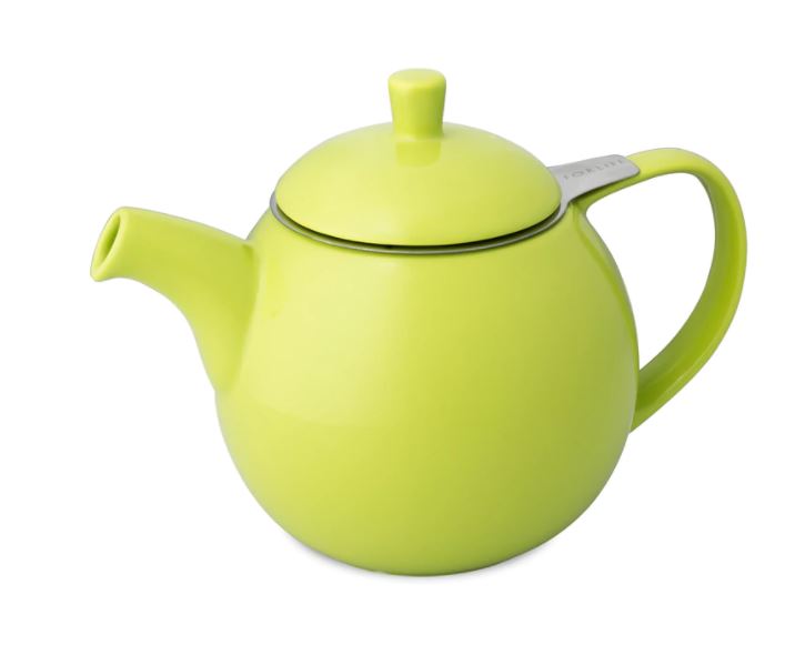 24oz Lime Curve Teapot w/Infuser