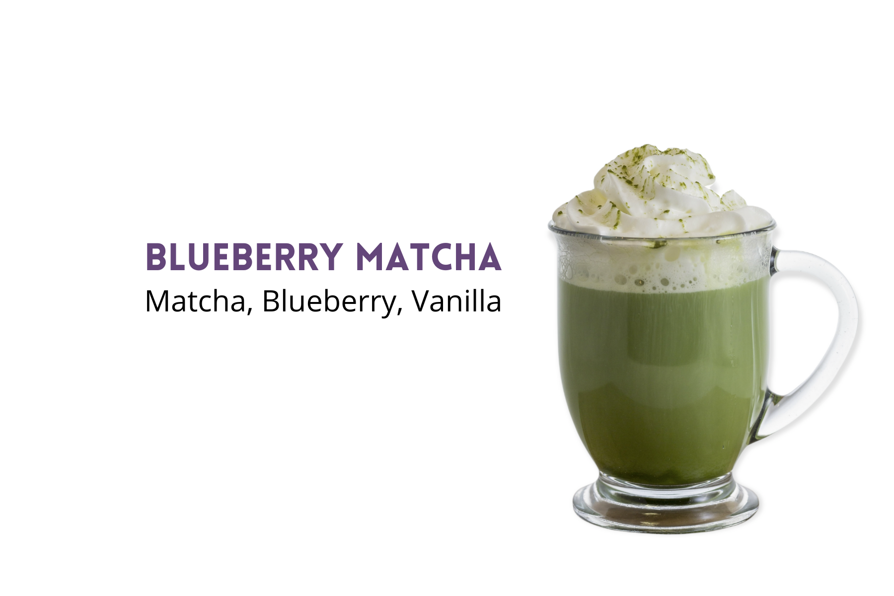 How to Make a Blueberry Crème Matcha