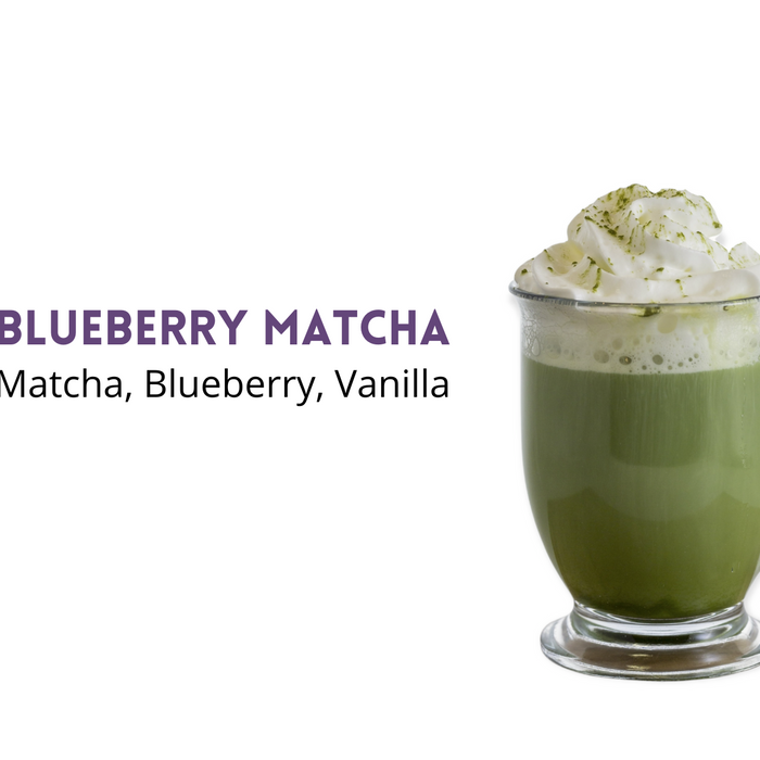 How to Make a Blueberry Crème Matcha