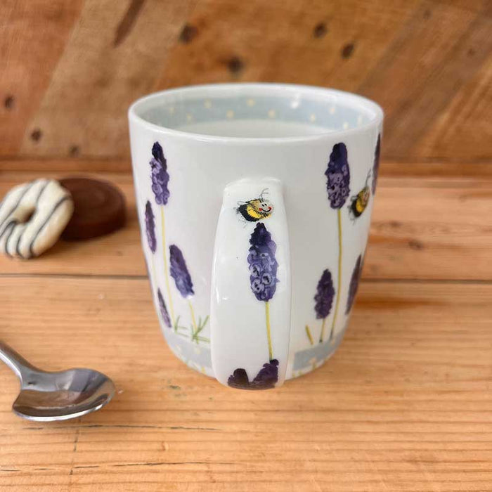 Lavender Bees Mug