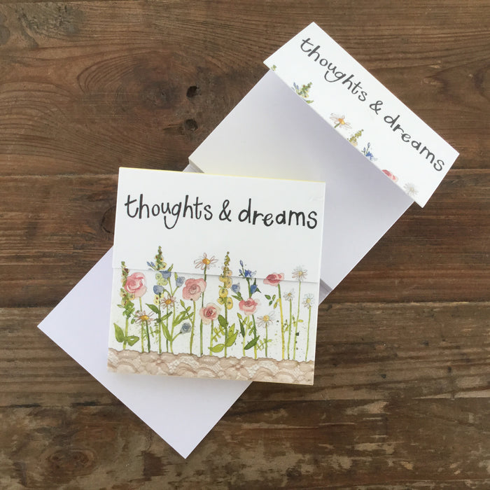 Magnetic Notepad - Thoughts & Dreams