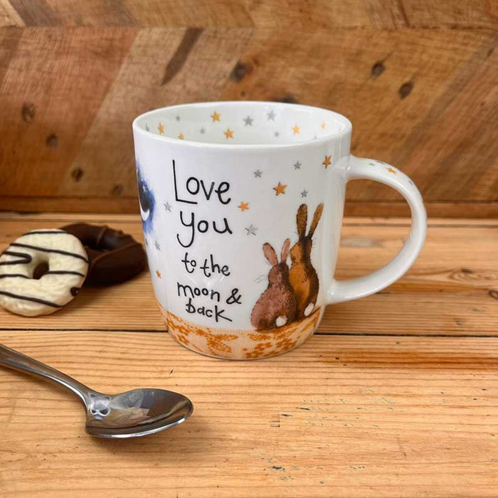 Love You to the Moon Mug