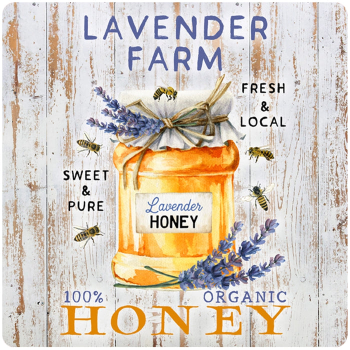Lavender Farm Honey Silicone Trivet