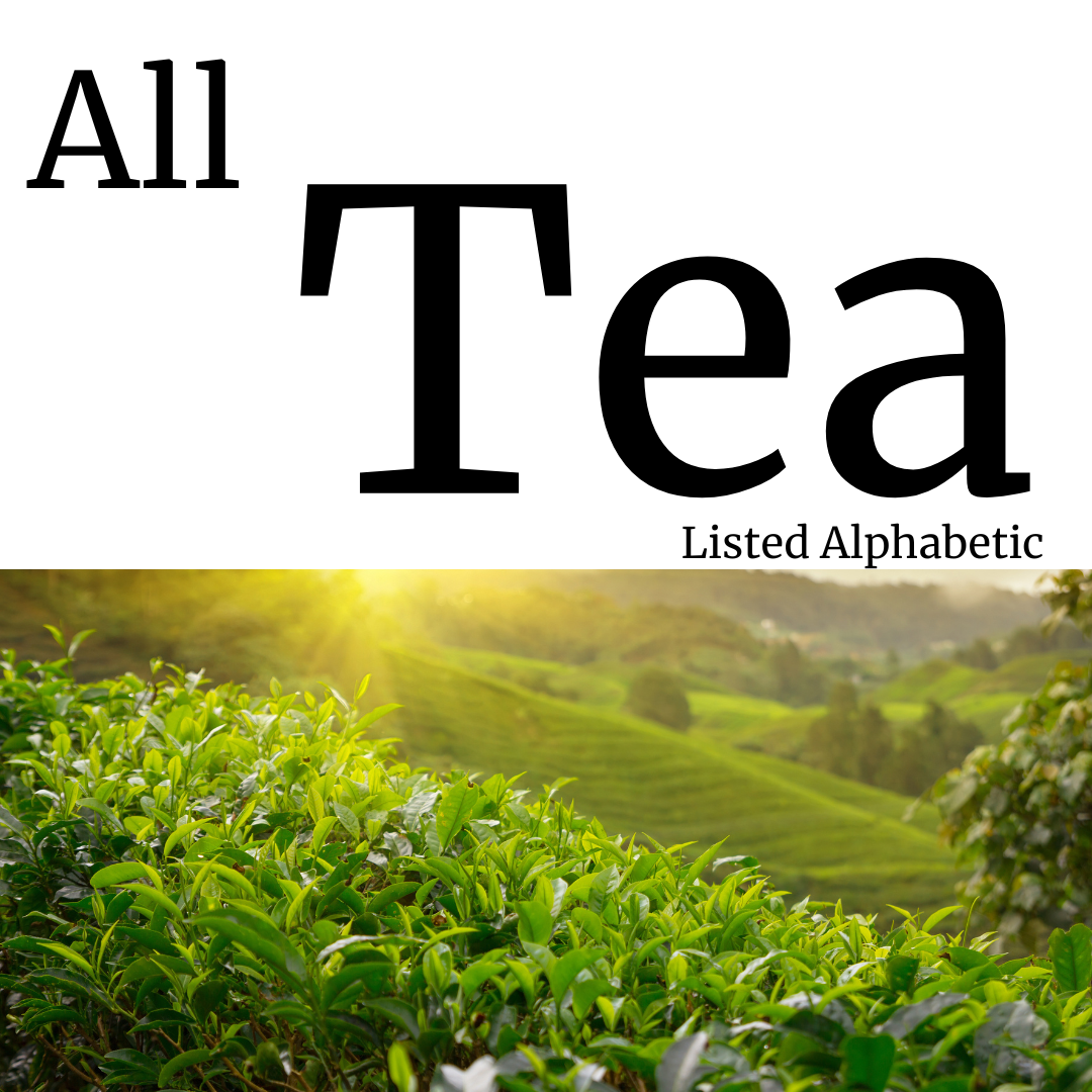 All Tea Alphabetic