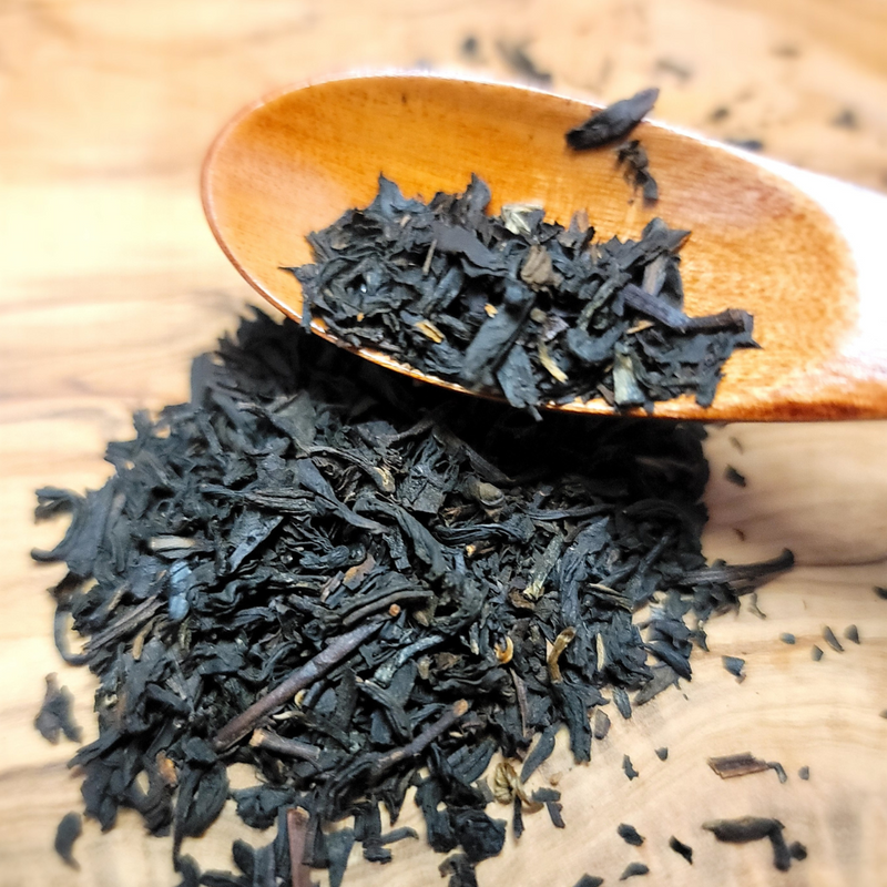 Scoop of Blueberry Black Tea