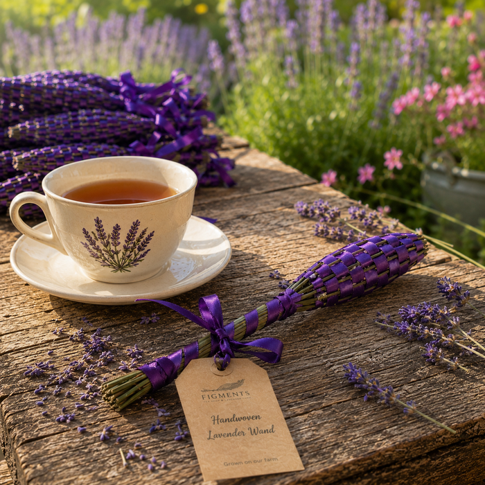Lavender Wand - Handwoven