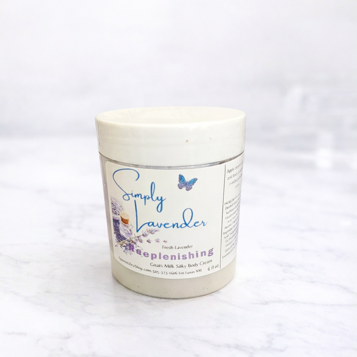 Simply Lavender Replenishing Goats Milk Silky Body Cream