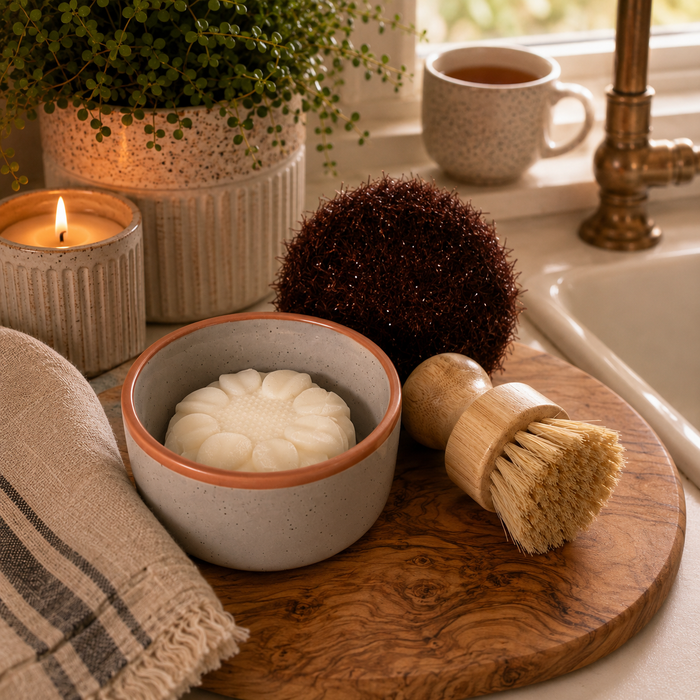 Dish Scrubbing Soap Set
