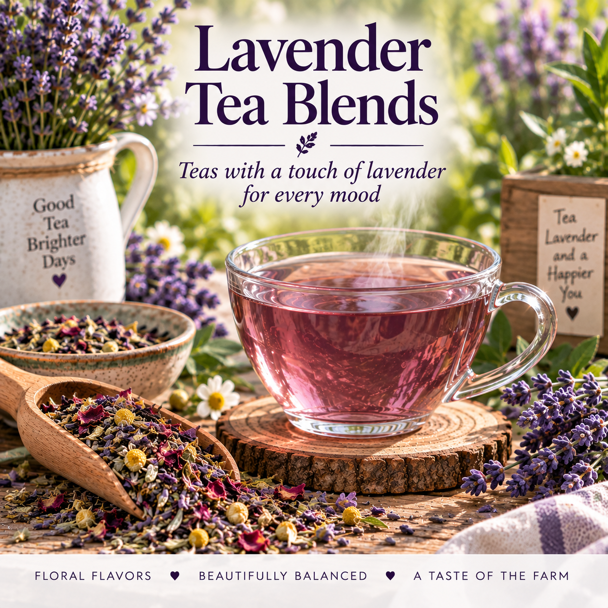 Lavender Tea Blends