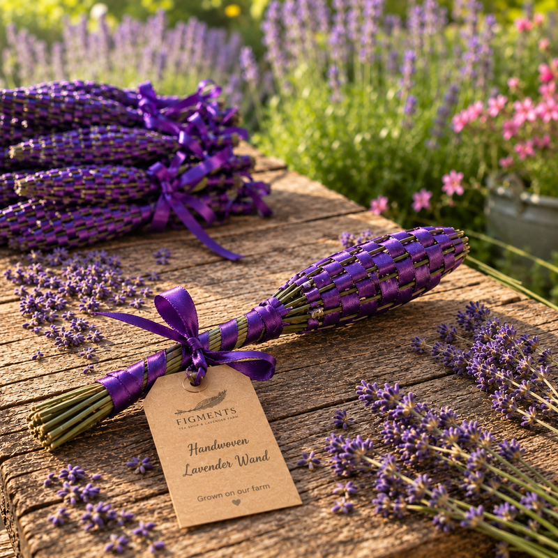 Lavender Wand - Handwoven