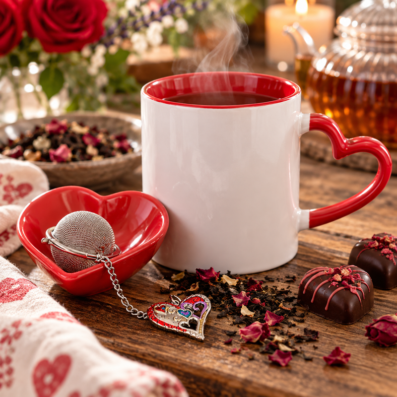 Cup of Love – Heart Handle Mug