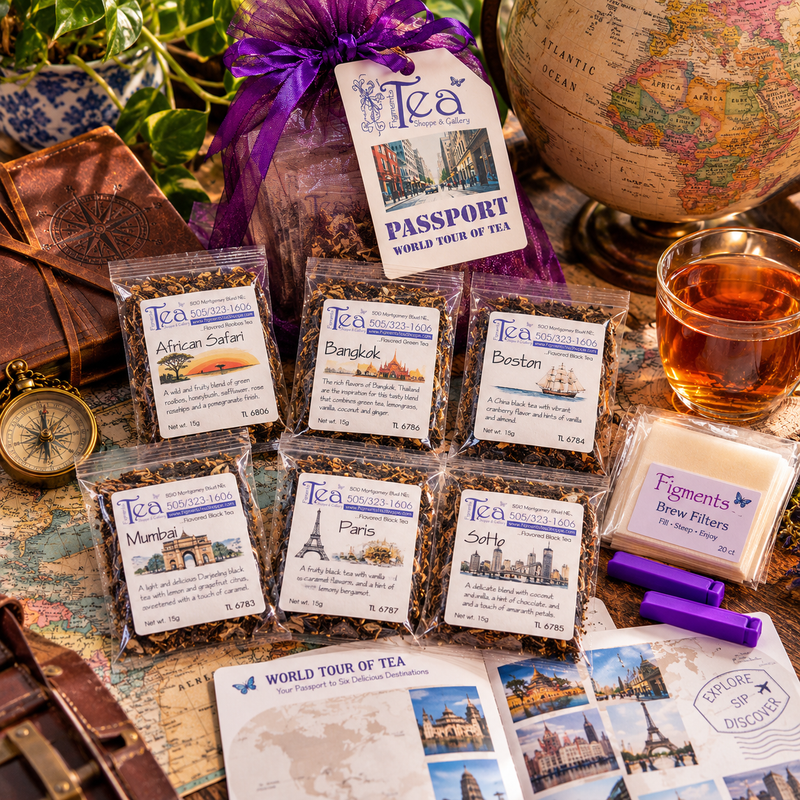 World Tour of Tea – Passport Tea Sampler