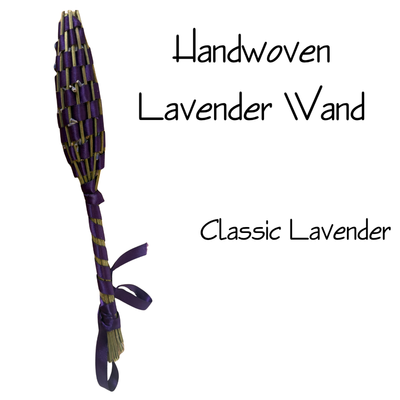Lavender Wand - Handwoven