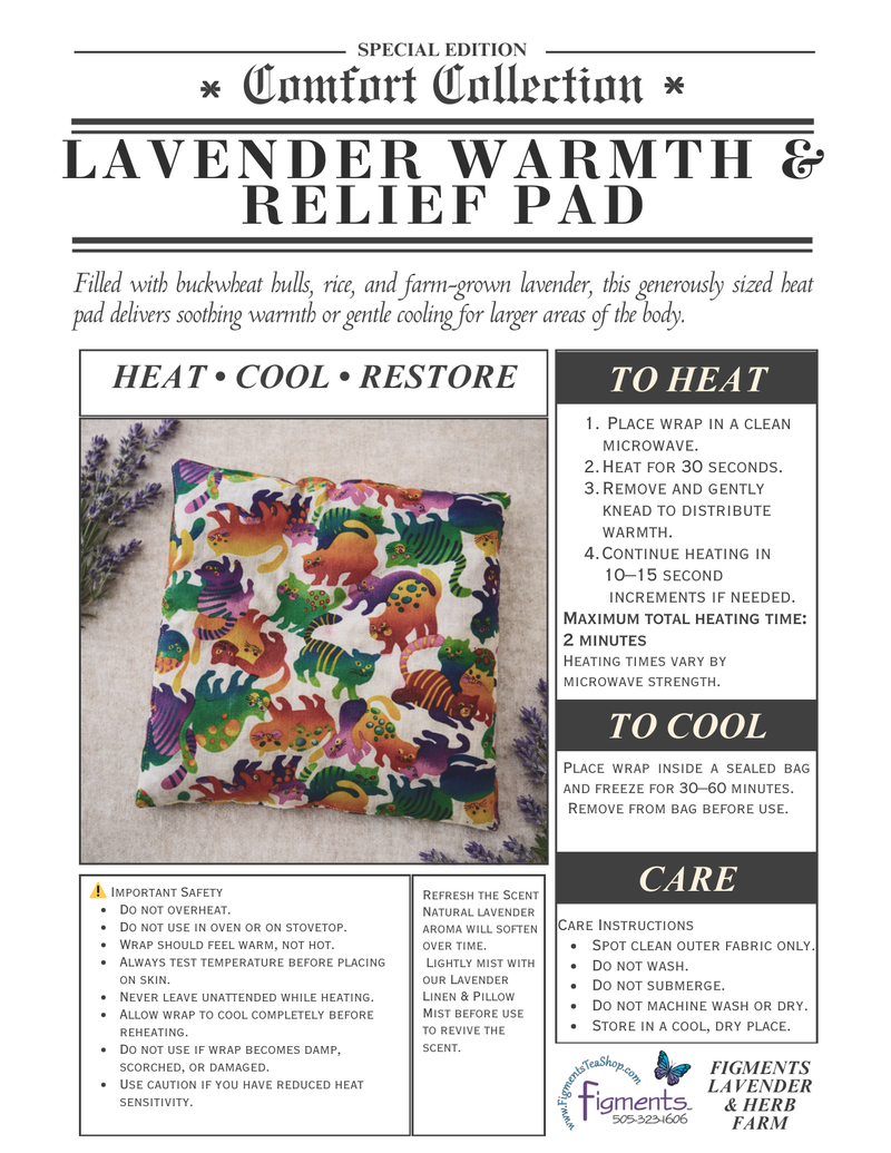 Lavender Warmth & Relief Pad