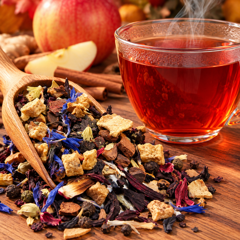 Mercedes Apple Spice Herbal Tea