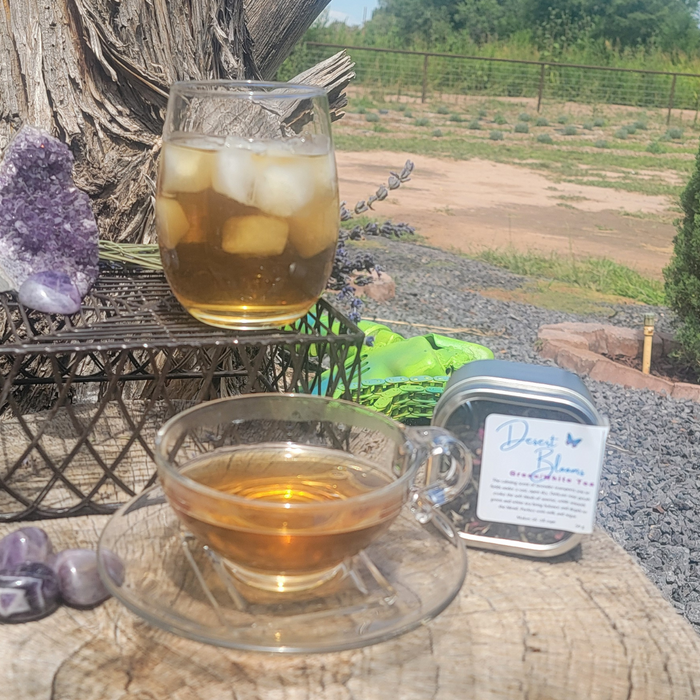 Desert Blooms Green White Tea Blend