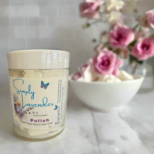 Polish Sugar Scrub Simply Lavender