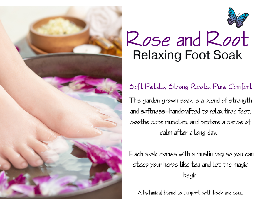 Rose & Root Relaxing Foot Soak