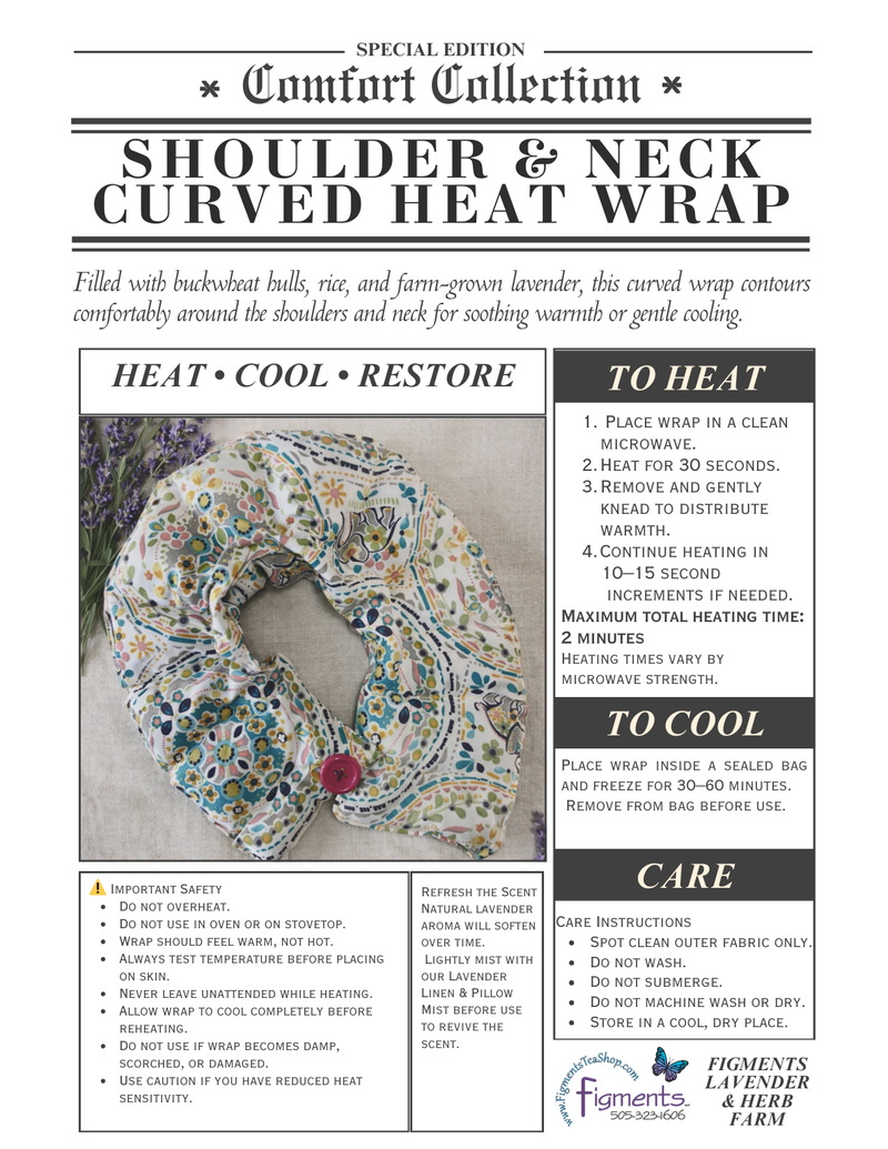 Shoulder & Neck Curved Heat Wrap