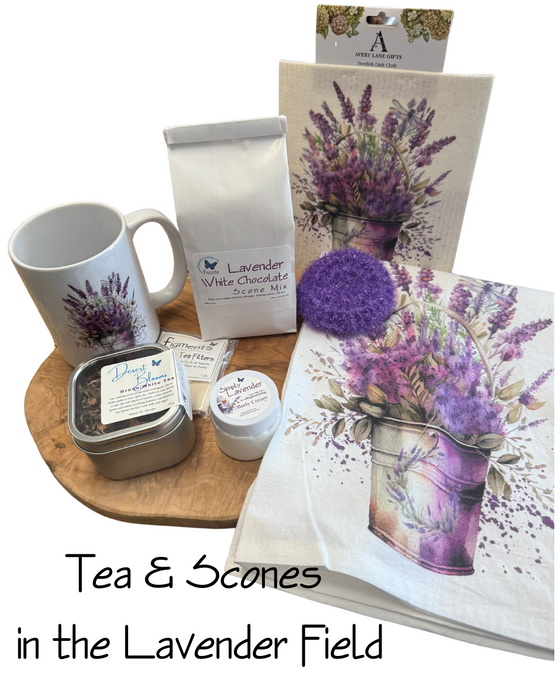 Tea and Scones in the Lavender Fields Gift Set